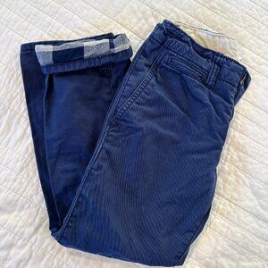 Boys Gap size 6 Navy Blue cotton pants with soft lining